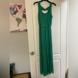 Stunning green maxi